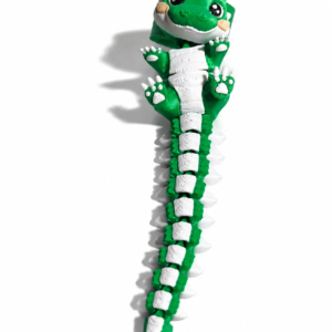 Arganel 3D Crocodilo Verde Articulado