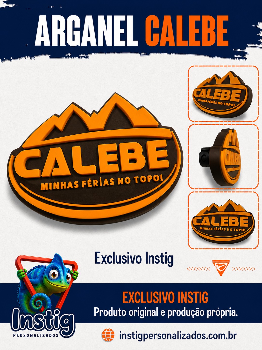 Arganel Calebe – Minhas Férias no Topo!